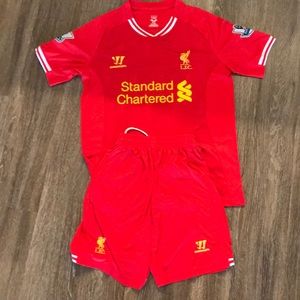 Liverpool jersey and pants